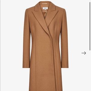 Reiss Evie wool blend coat